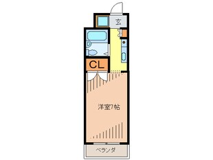 インテルコート池田の物件間取画像